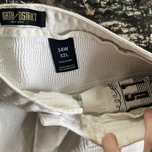 8ighth District New York designer, jeans, size 34x32 - Picture 5 of 10